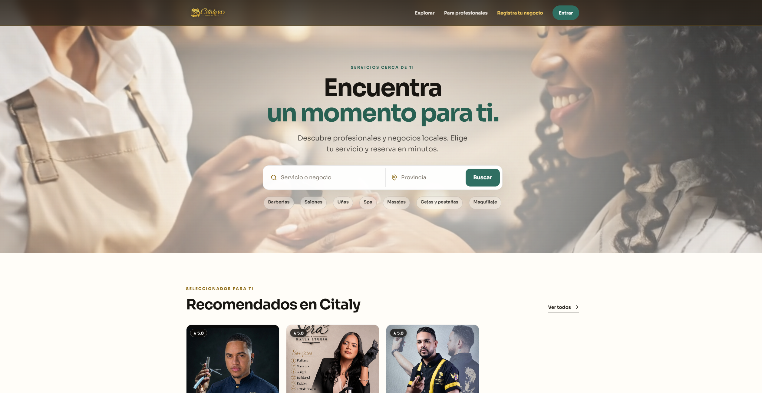 Citaly RD, plataforma de citas para salud y servicios profesionales